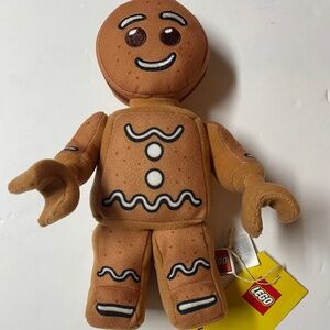 LEGO Minifigure Gingerbread Man 9” Plush Character 5009321